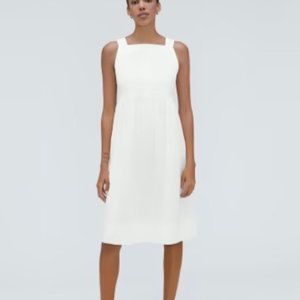 EVERLANE SEERSUCKER MIDI DRESS | NWT | SZ LARGE